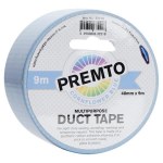 Duct Tape Multipurpose 48mm x 9m Premto Pastel Cornflower Blue