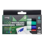 Eco Concept Green 4 Bullet Tip Whiteboard Markers