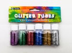Glitter Tubes 6 Pack Perfect Stationery