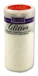 Glitter Tub 110g Medium Flake White Icon