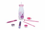 Gogopo 9 Piece Milk Bottle Set Pink