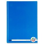 Hardback A4 160 Pages Printer Blue