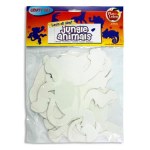 Paper Cut Outs Jungle Animals 15 Pack