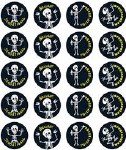Merit Stickers Pack Of 100 Skeleton Sensational Prim Ed