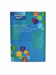A4 Music Manuscript Hardback