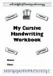 My Cursive Handwriting Workbook Graspit