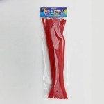 Pipe Cleaners 30 Pack Red Perfect Stationery