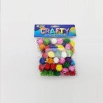 Pom Poms Glitter Perfect Stationery