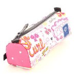 Rip Curl Pencil Case Single Zip Star Lettering White