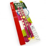 Stabilo Easy Start Pencils HB Left Handed 2 Pack Pink