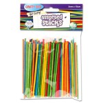 Crafty Bitz Assoretd Coloured Sticks