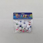 Wiggle Eyes Assorted Colours Perfect Stationery