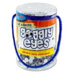 Crafty Bitz Tub 2000 Self Adhesive Googly Eyes 8mm