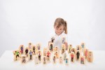 Wooden Community People Blocks TickIt