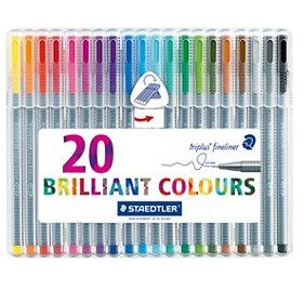 Staedtler Triplus Fineliner Pastel 6-pack