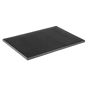 Black Rubber Bar Mat (18 x 12)