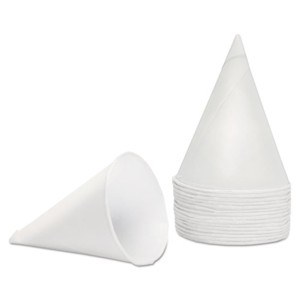 Paper Cone Drinking Cups. Styrofoam Cups.