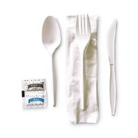 Cutlery Kit 6pc MW White (250)