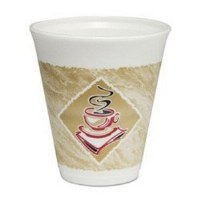 Dart Cafe G 12oz Foam Cup 1000