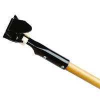 Dust Mop Handle 60" Wood w/Metal Head