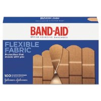 Flexible Fabric Adhesive Bandages Assorted Sizes (100)