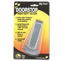 Doorstop Big Foot Gray