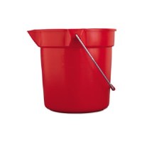 10qt Round Utility Bucket Red