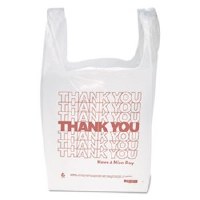 T-Shirt Bags White 12mic (900)