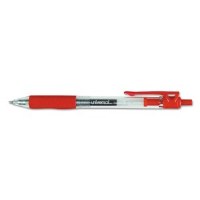 Comfort Grip Gel Pen Red (12)