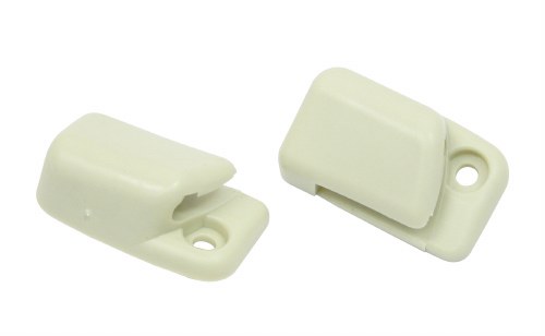 Sun Visor Clips Late White
