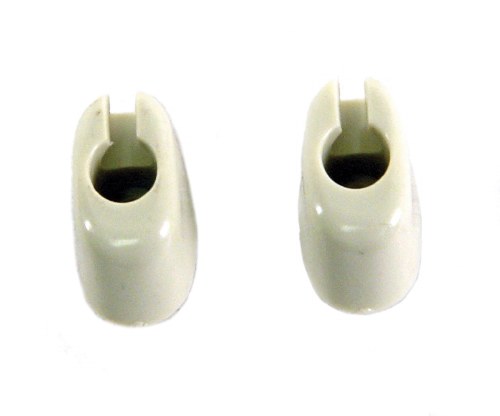 Sun Visor Clips Early White