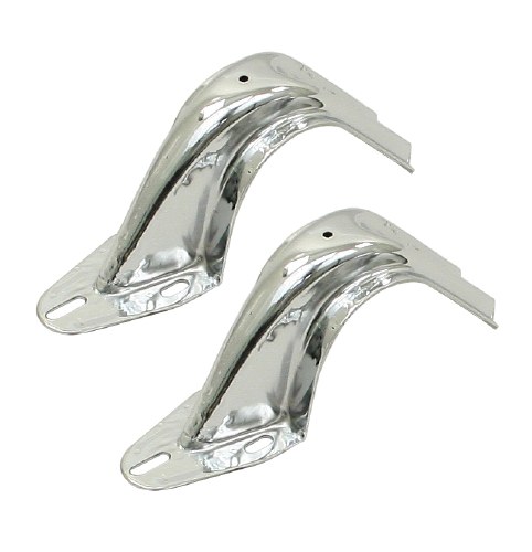 Chrome Decklid Hinge Brackets