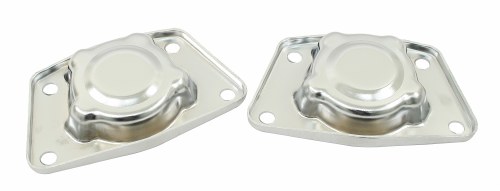 Torsion Caps Chrome Swing Pair
