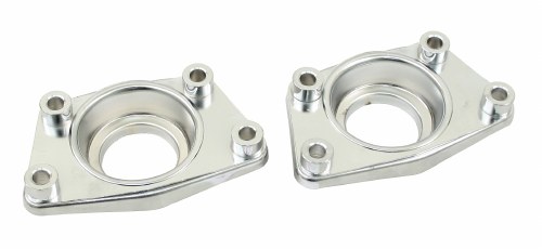 Torsion Caps Chrome IRS Pair