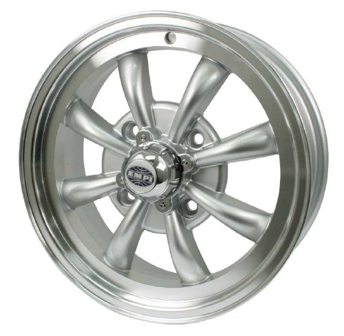 GT-8 Wheel Silver/Polished Lip 4/130 (EP00-9685-0)