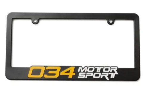 034 License Plate Frame