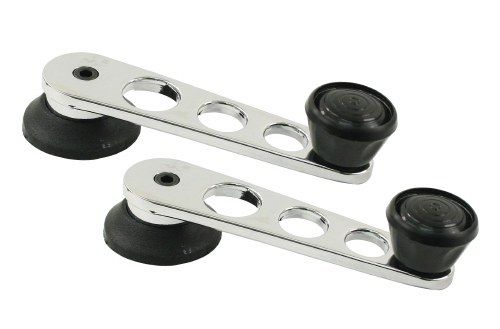 Window Cranks Chrome Pair