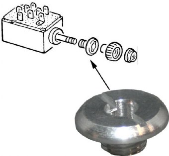 Escutcheon 10mm Dash Screw
