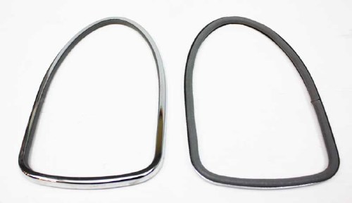Taillight Chrome Bezel T1 68-70 Pair