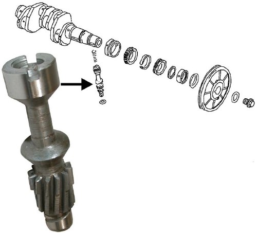 Distributor Drive Pinion