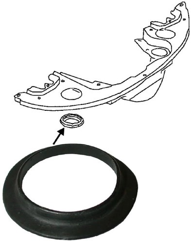 Fresh Air Hose Seal Late Style