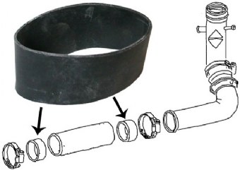 Fuel Filler Hose Seal - Each