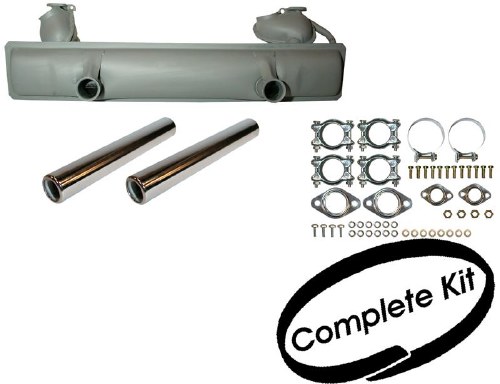 Muffler - T1 66-74 OE KIT