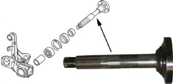 Rear Stub Axle - IRS Beetle