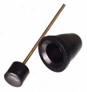 Dash Knob Wiper Washer BLACK