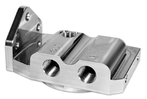 Oil Filter Adapter Billet Raw