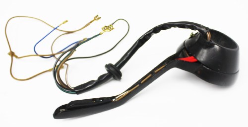 Turn Signal Switch T1 66-67 Aftermarket Black