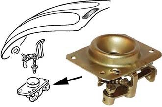 Hood Latch Receiver T1 69-79