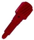 Speedo drive gear Red