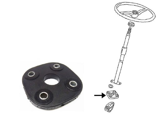 Steering Coupler Bus 68-79